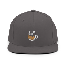 Load image into Gallery viewer, So’Ha Coffee Snapback Hat
