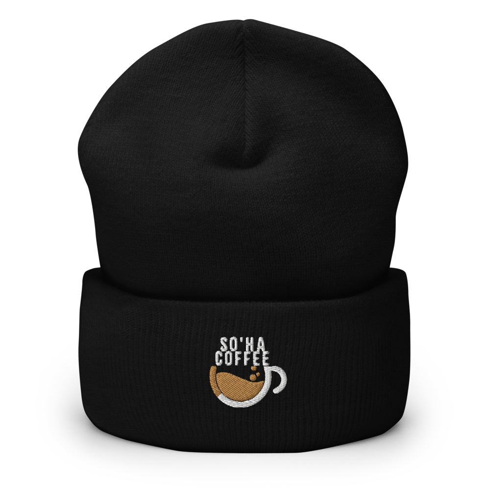 So’Ha Coffee Cuffed Beanie