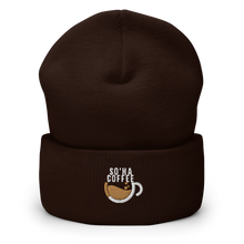 Load image into Gallery viewer, So’Ha Coffee Cuffed Beanie
